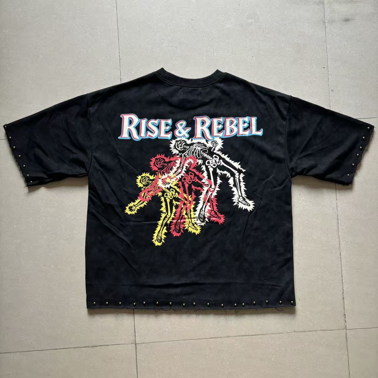 KLEEP S/N Jersey 3/4 Sleeve Crop Top Tee image 3
