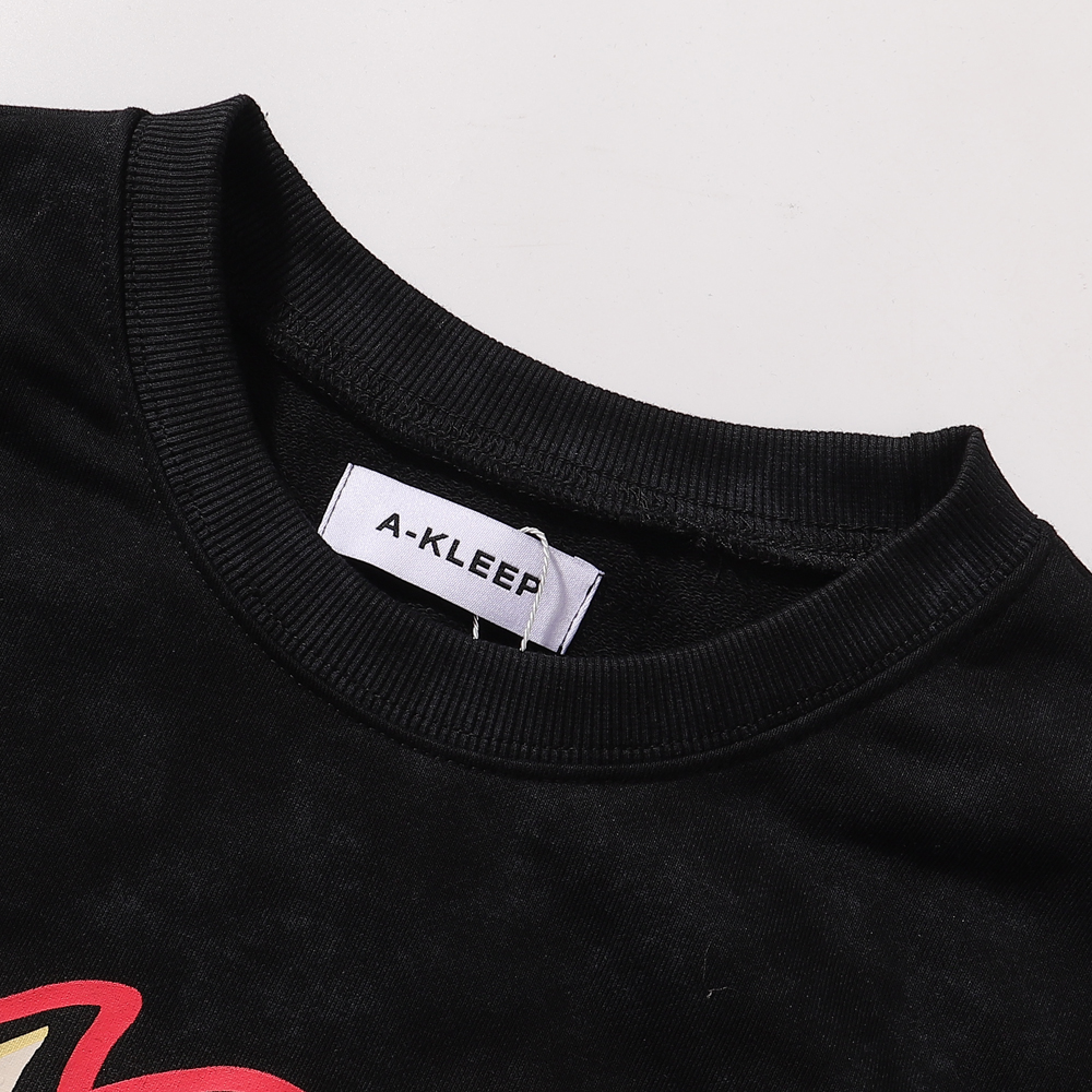 KLEEP S/N Jersey 3/4 Sleeve Crop Top Tee image 6