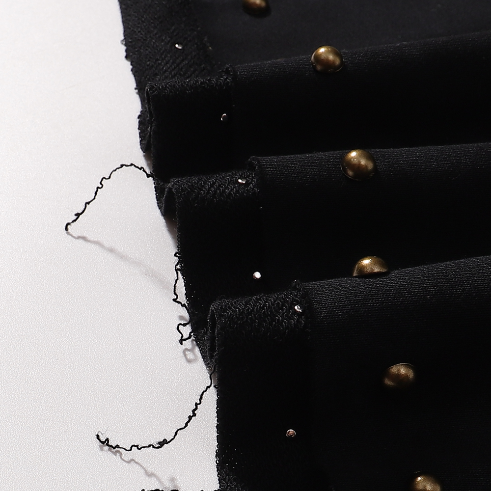 KLEEP S/N Jersey 3/4 Sleeve Crop Top Tee image 9