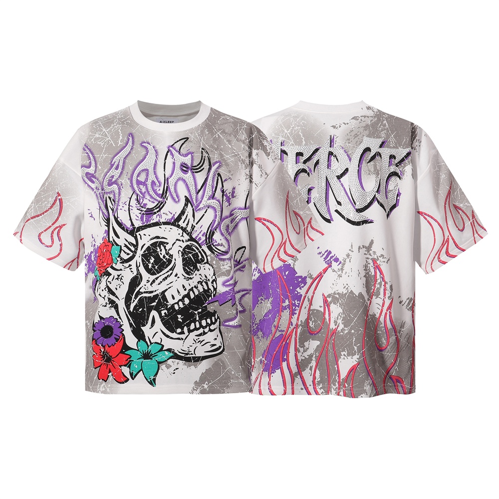 KLEEP Beryl S/N Jersey 3/4 Sleeve Crop Top Tee image 1